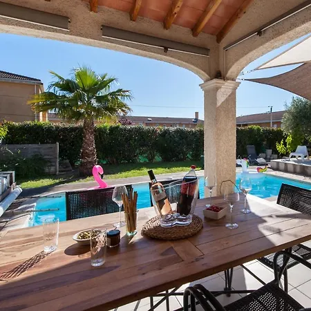 Deidiere 6pers/piscine/petanque/clim